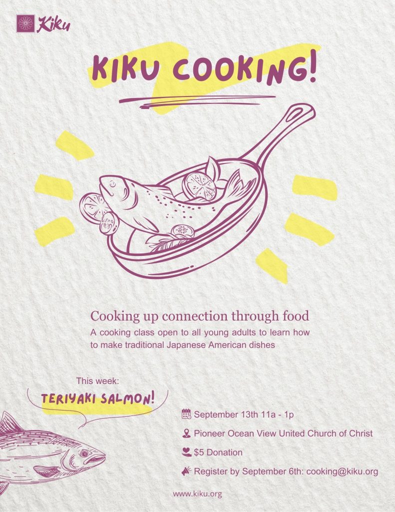 Kiku Cooking September